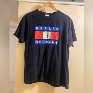 Berlin Germany Graphic Tee - Black, Red, Blue